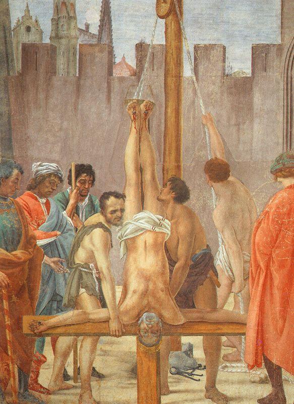 The Crucifixion of Peter, Filippino Lippi